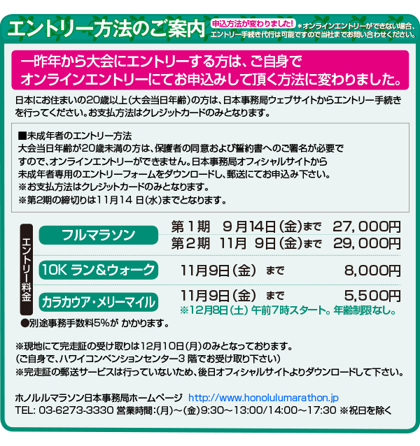 エントリー方法のご案内