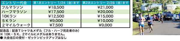 エントリー代金