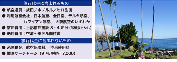 旅行代金に含まれるもの含まれないもの