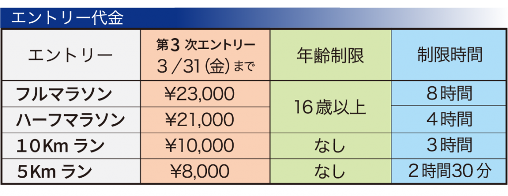 エントリー代金